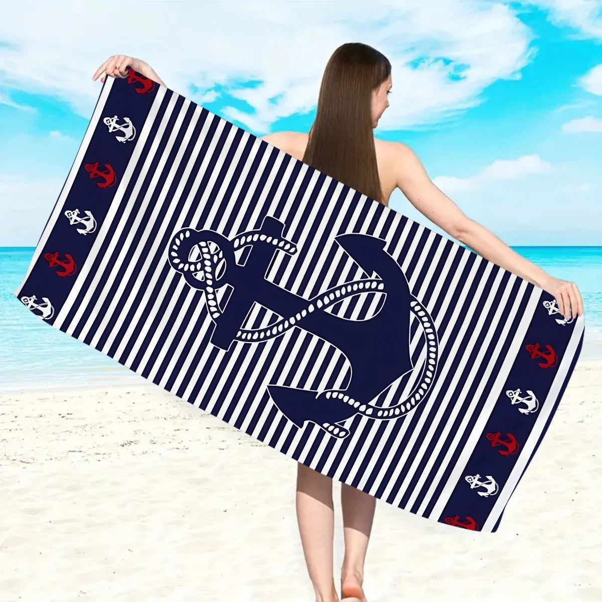 Khăn Đa Năng Sọc Neo - Du Lịch & Thể Thao