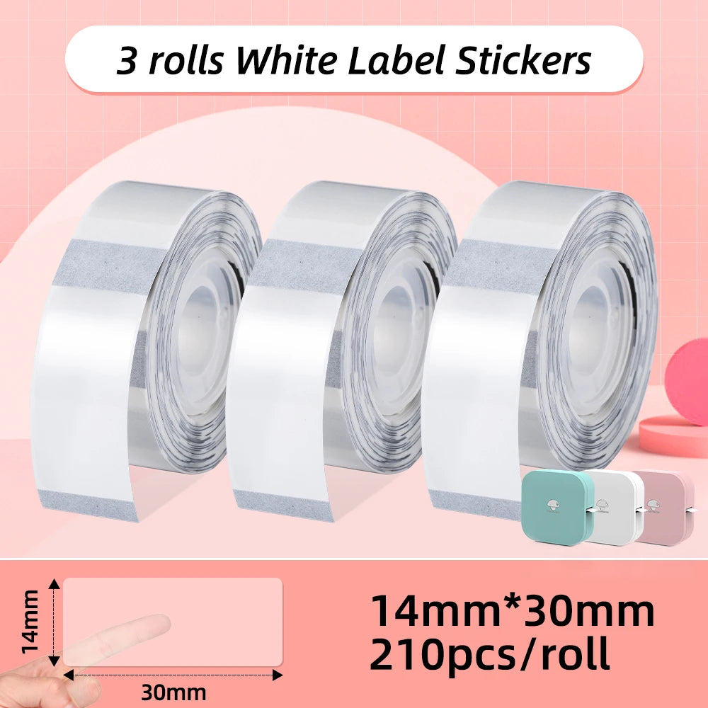 Phomemo Q30 Label Printer Mini Printer Pocket Thermal Label Maker Wireless Sticker Pocket Portable Printer Various Label Paper - Daisan Mart