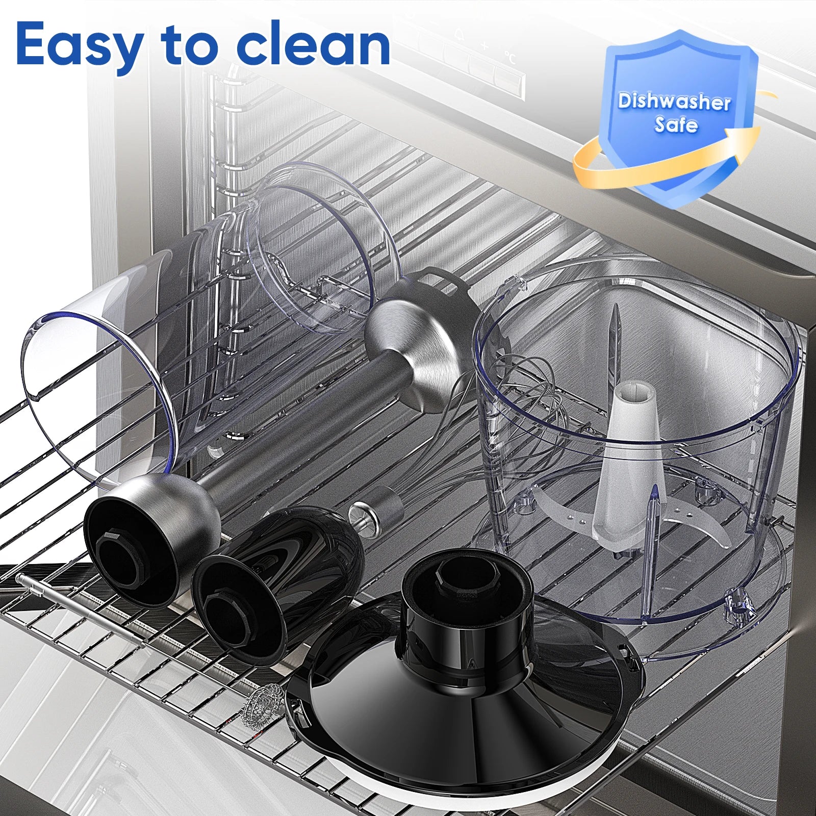 BioloMix 1500W Multi-function 5-in-1 Hand Blender