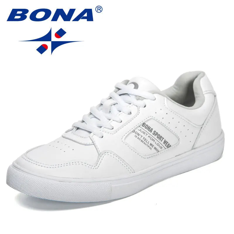 Giày Sneaker Nữ BONA 2023 Đế Bằng Nhẹ Êm Thoáng Khí