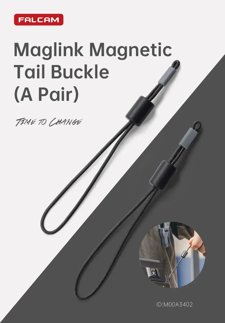 Khóa Đuôi Nam Châm FALCAM Maglink M00A3402 Cho Máy Ảnh