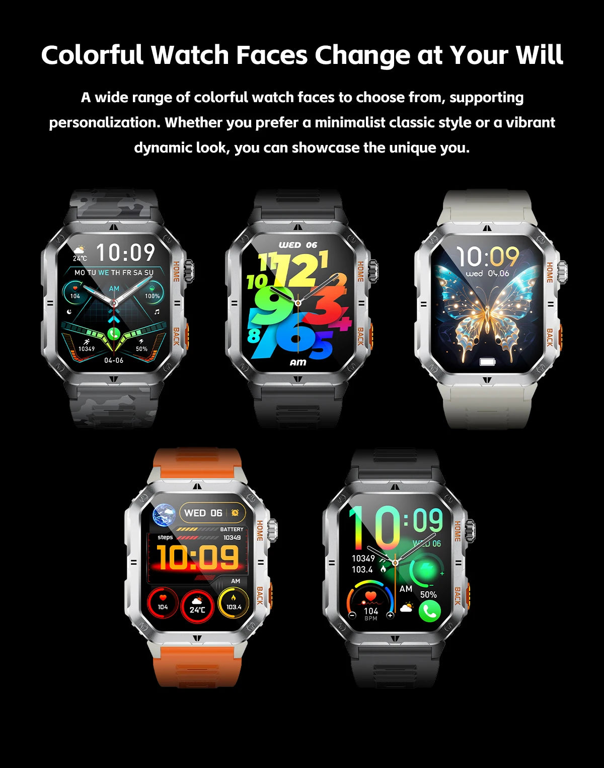 New GPS Smart Watch 2.01"inch Ultra HD Display Built-in GPS Compass Make/Receive Phone Calls 1000mAh Battery Braceletes Original