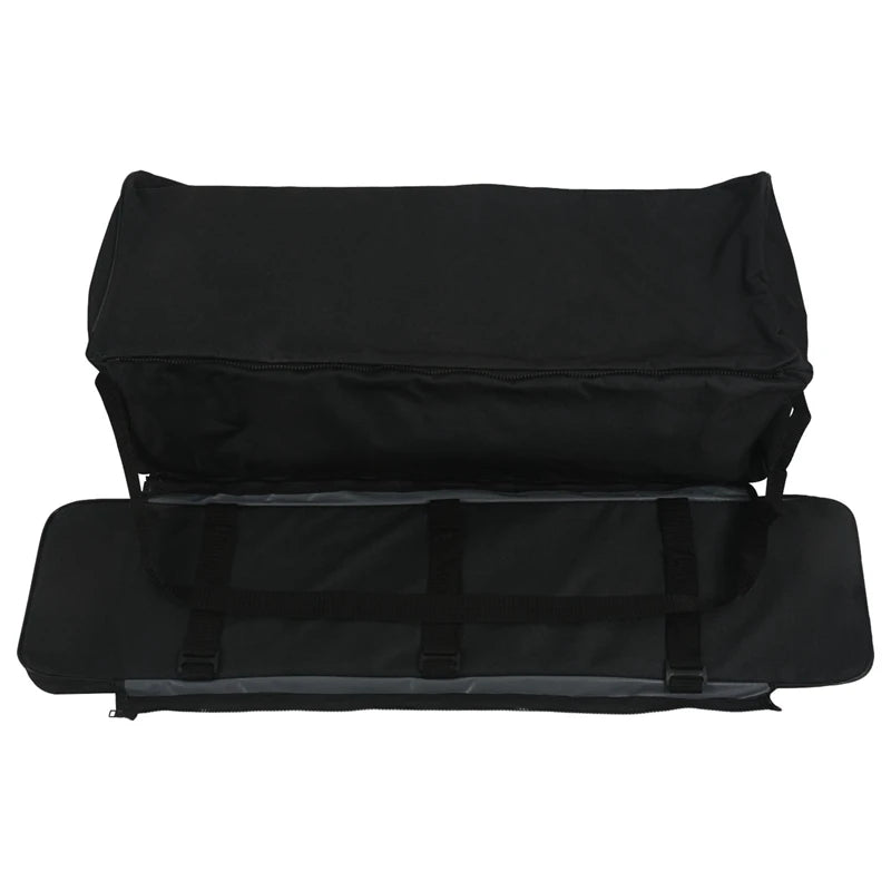 Top-Canoe Inflatable Boat Seat Storage Bag With Padded Seat Cushion