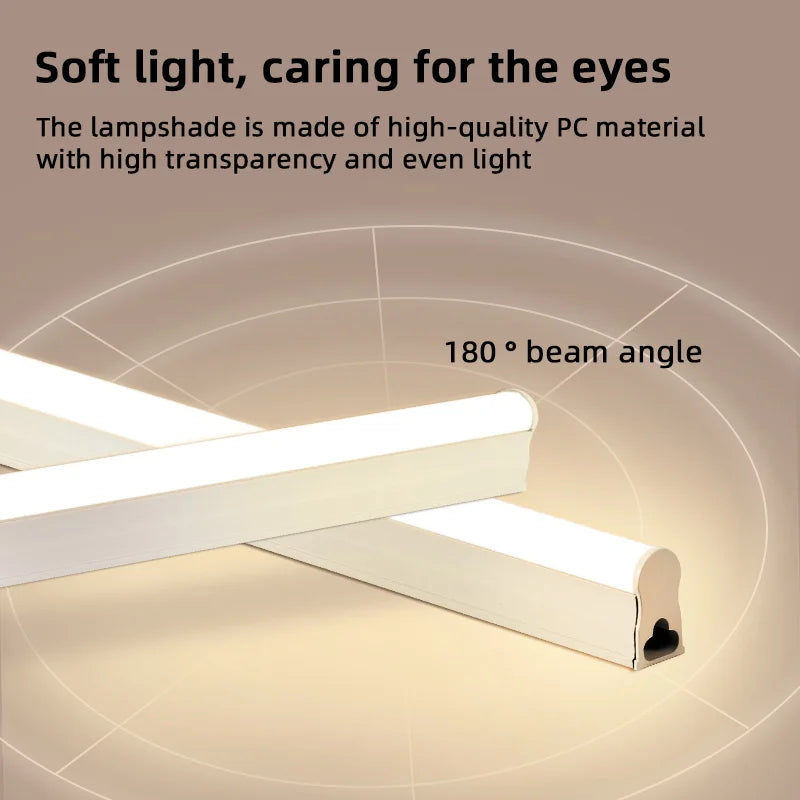 Đèn Tuýp LED T5 T8 90/120cm Lắp Tủ Bếp Văn Phòng Nhà