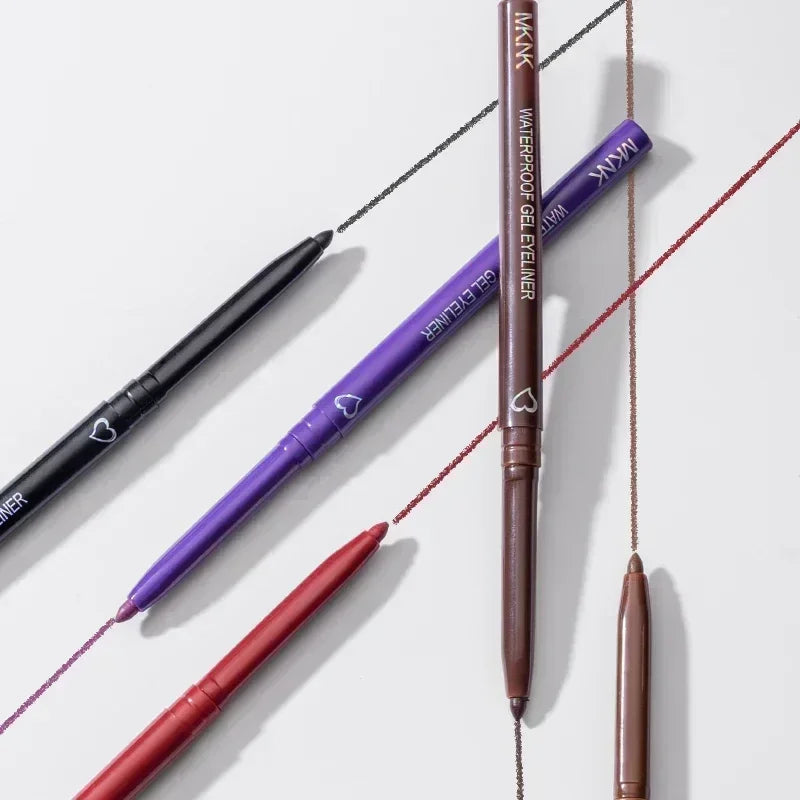 Black Brown Matte Gel Eyeliner Smudge-proof, Quick-drying, Long-lasting