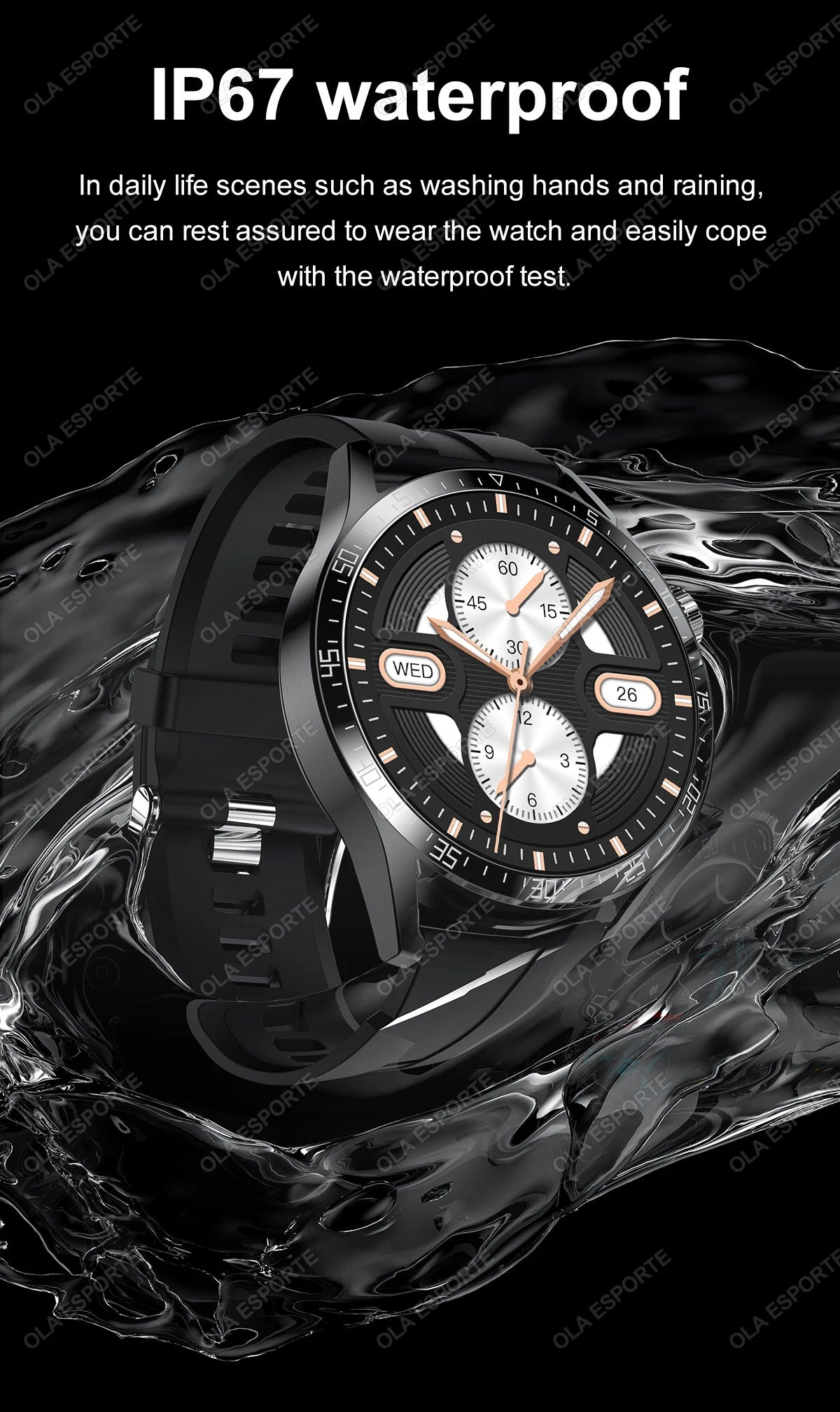 Đồng hồ thông minh 5 Pro 2025, màn HD, GPS, NFC, IP68