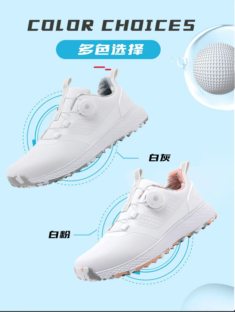 Men's and Women's Fashionable, Waterproof, Comfortable Golf Shoes