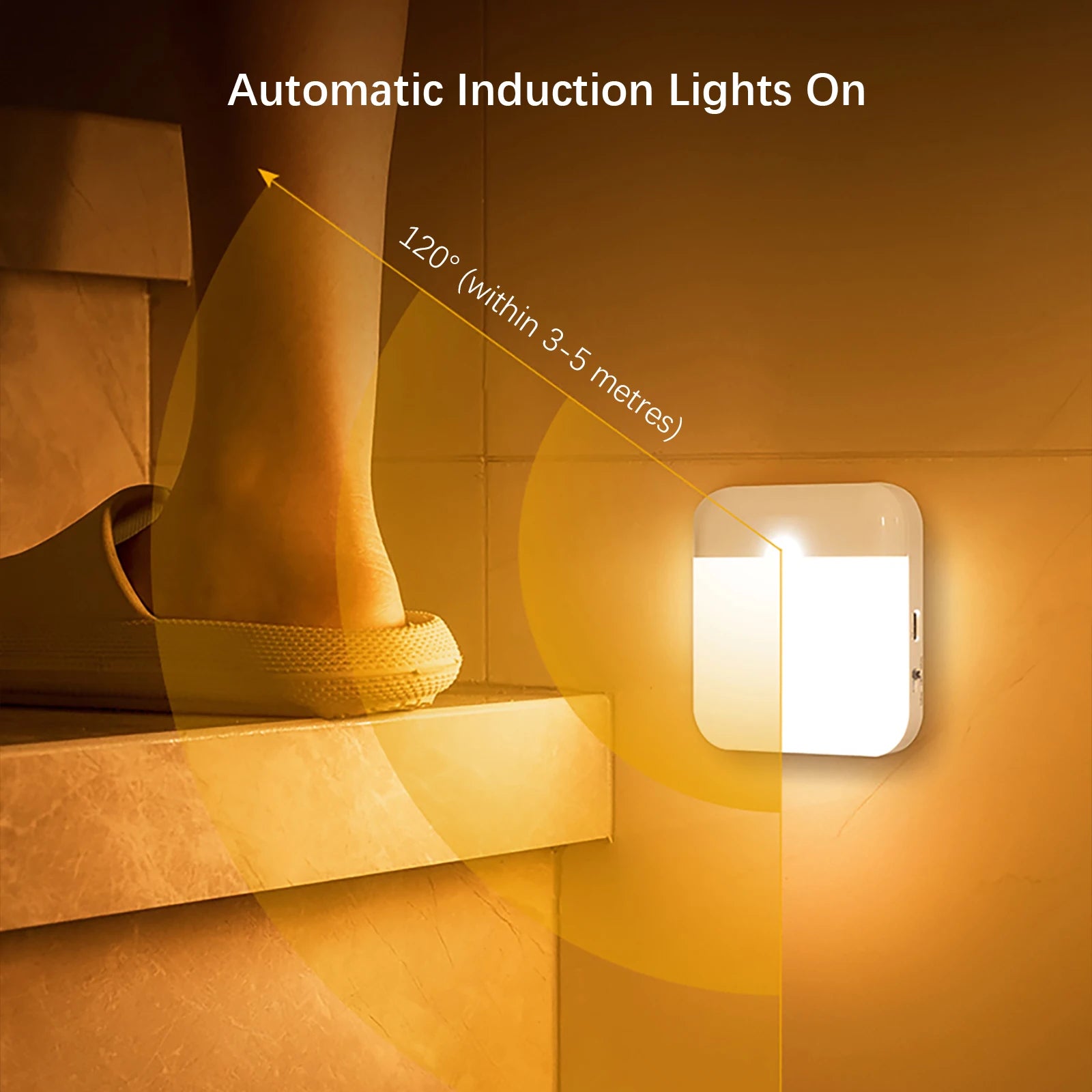 Rechargeable Wireless Motion Sensor LED Light