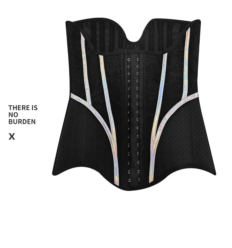Áo Nịt Bụng Cao Cấp 5XS-4XS 25 Xương Thép Fajas Latex - Daisan Mart