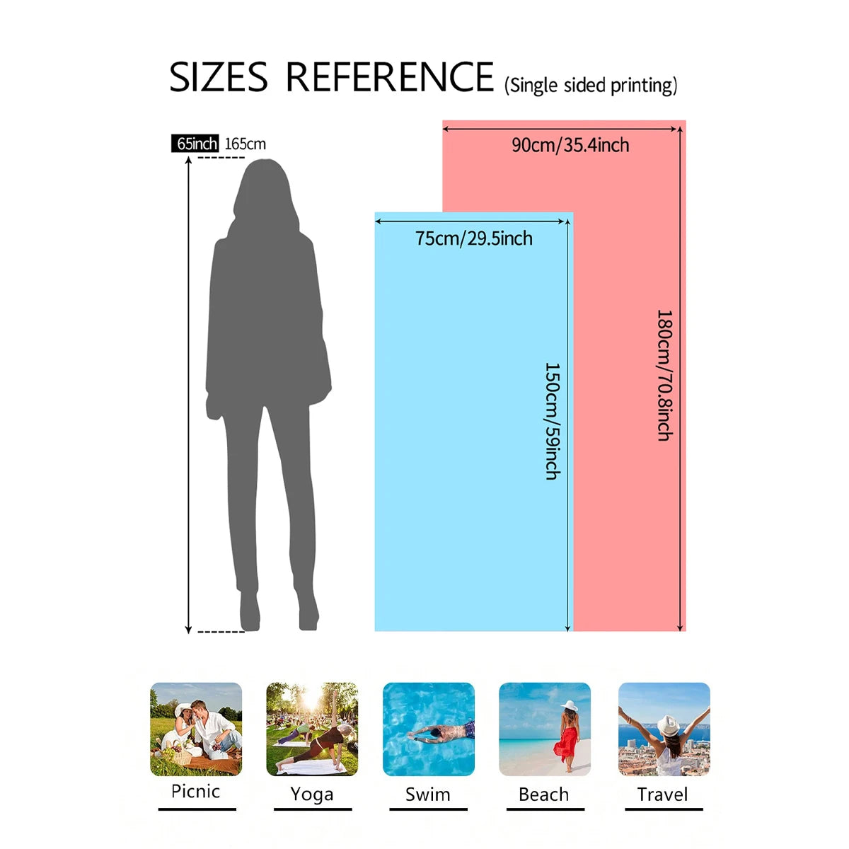 Khăn Tắm Bướm Boho Mancharo Hoa Văn Dân Tộc