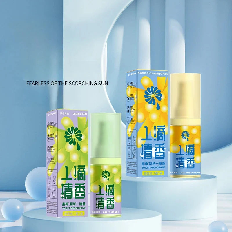 Toilet Deodorant Drops - Long-lasting Fragrance, Clean and Fresh