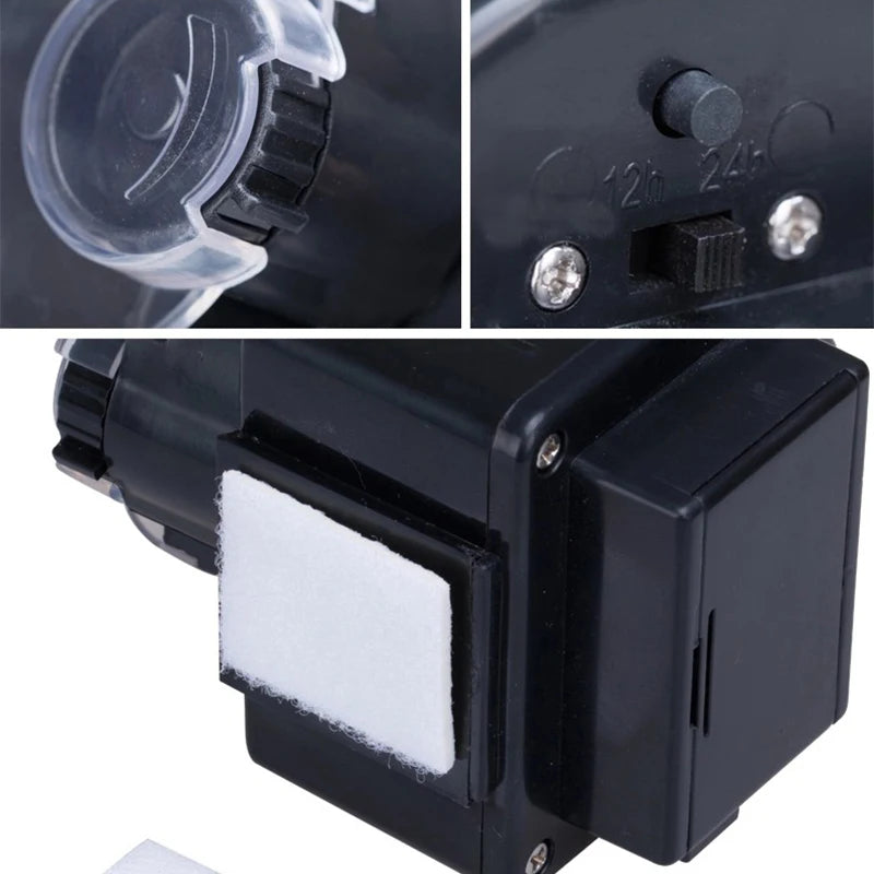 Automatic Fish Feeder for Aquarium Fish Tank Auto Feeder with Timer Pet Feeding Dispenser Fish Shrimp Betta Goldfish Food Feeder - Daisan Mart