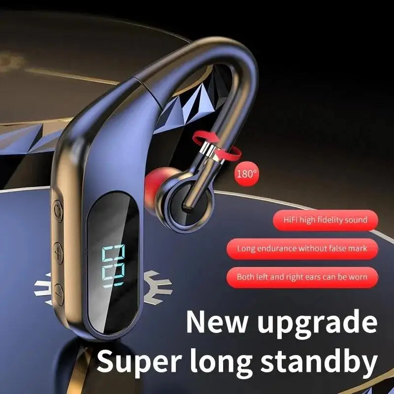 Bluetooth Sports Headset HD Digital Display Super Durable
