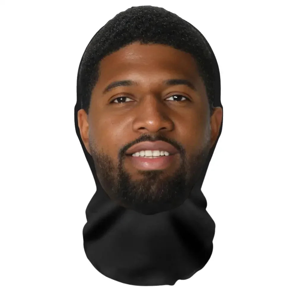 Mặt Nạ Đen 3D Lưới Thoáng Khí Trùm Đầu Cosplay