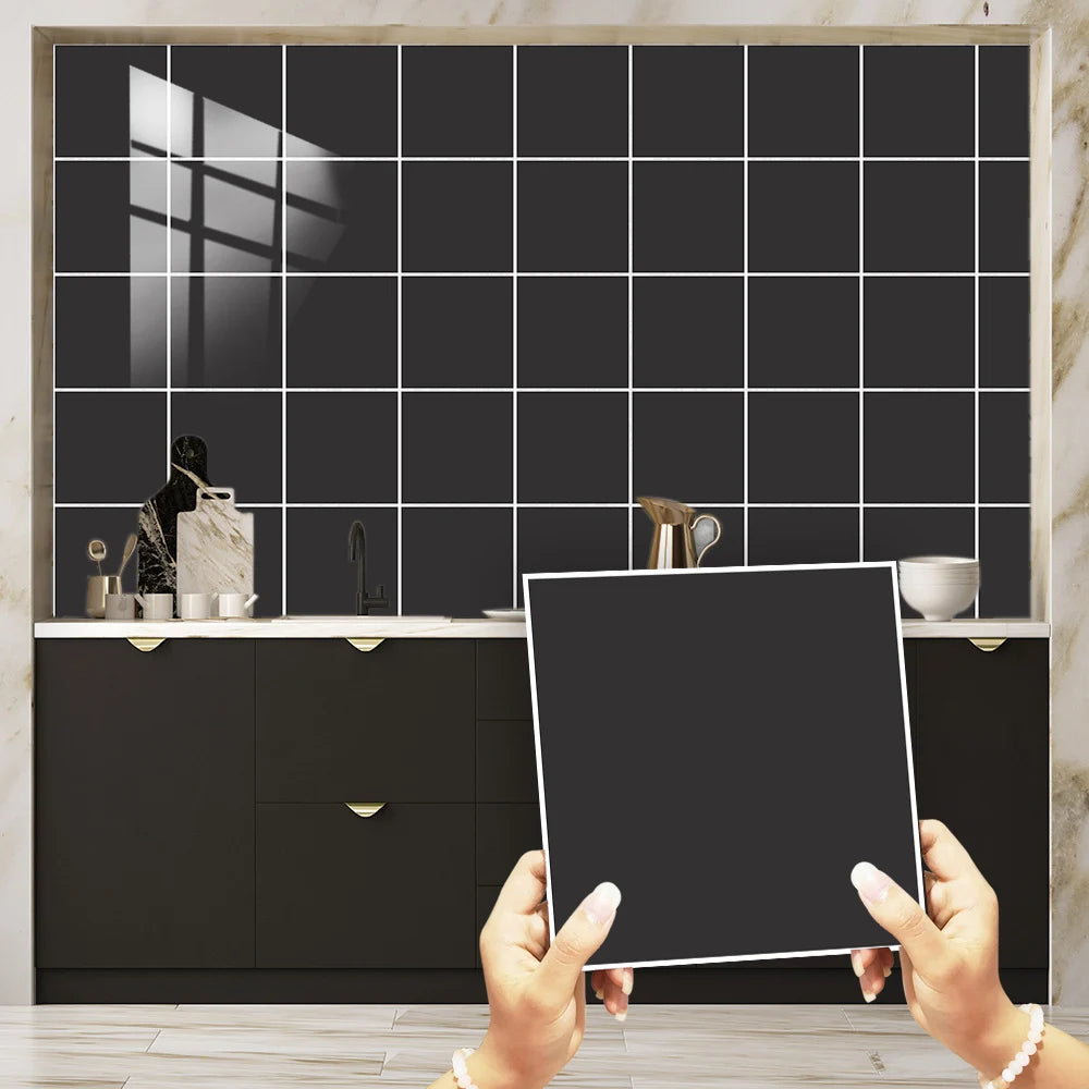 10 pieces of waterproof turquoise wall tiles