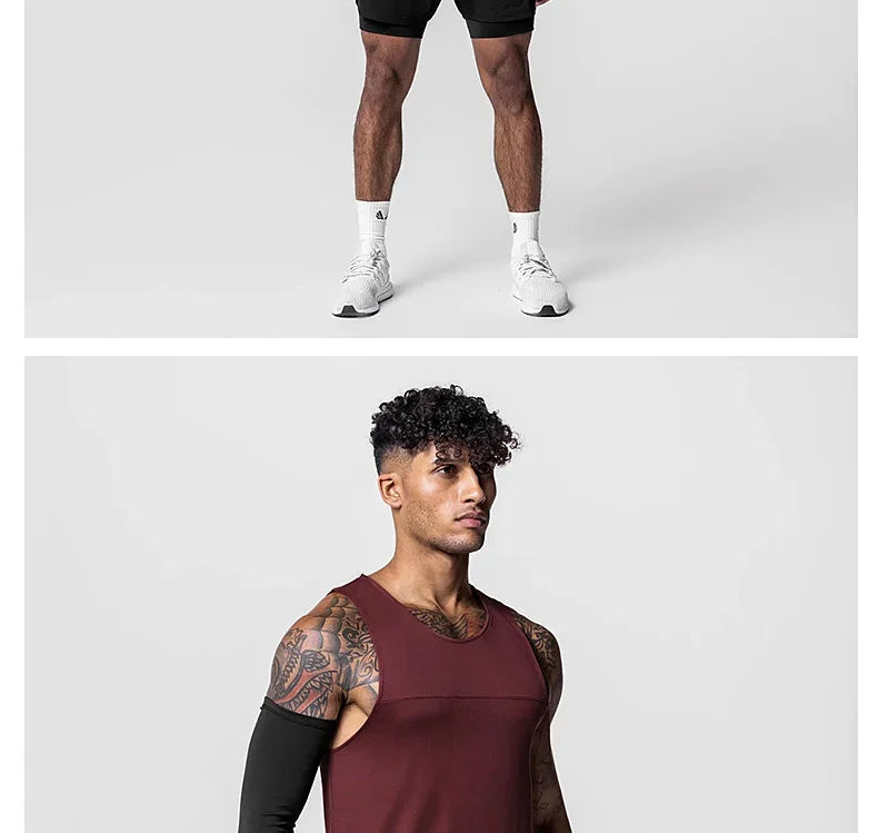 Áo Ba Lỗ Nam Tập Gym Nhanh Khô Cực Mát Thoáng Khí - Daisan Mart