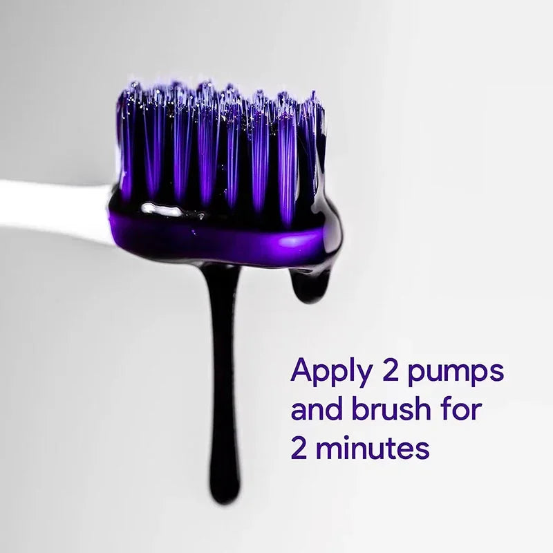 30ml V34 SmileKit Purple Toothpaste Removes Tartar Clean Oral Hygiene Fresh Breath Whitening Teeth Care Products - Daisan Mart