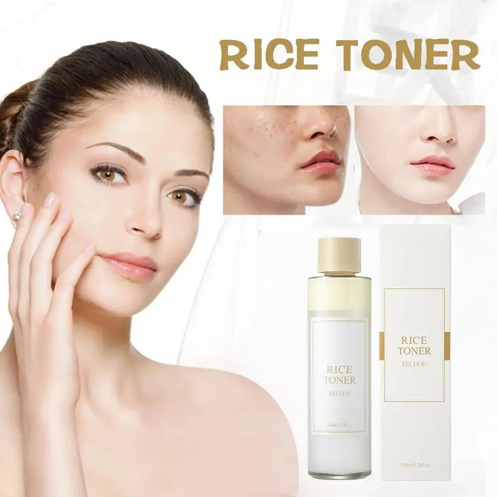 Rice Toner Deeply Hydrates Repairs Skin Barrier Firming Softening Facial Skin Nicotinamide Brightening Facial Toner Skin Care