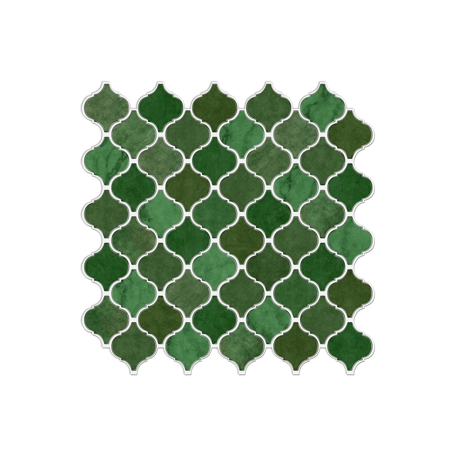 1/6/12PCS Fresh and Simple Marble Tile Stickers Waterproof Self Adhesive Kitchen Living Room Wall Stickers Home Renovation Decor