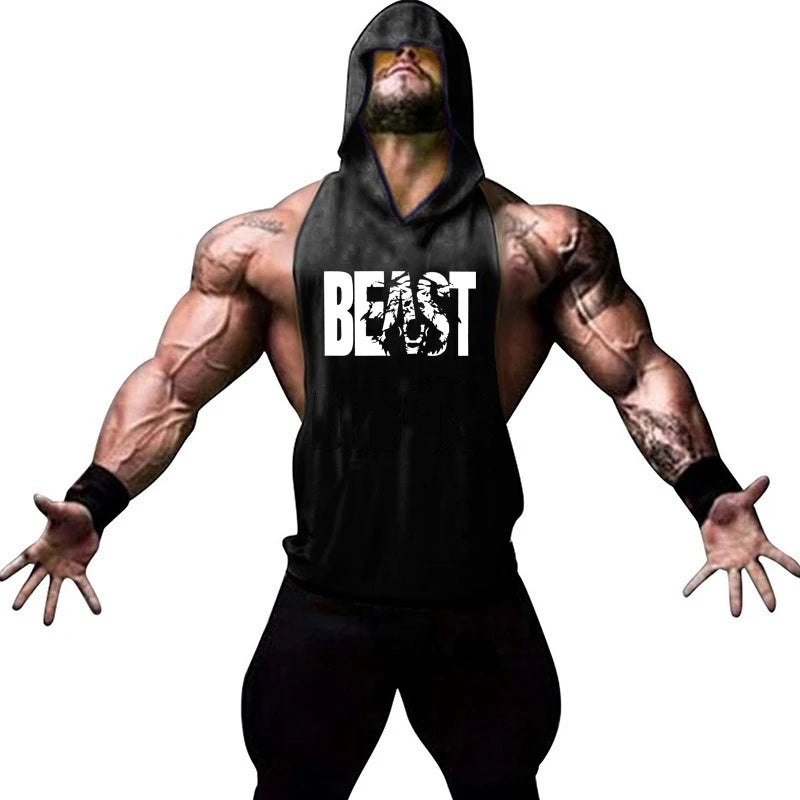 Men's Gym Bodybuilding Fitness Sports Tank Top