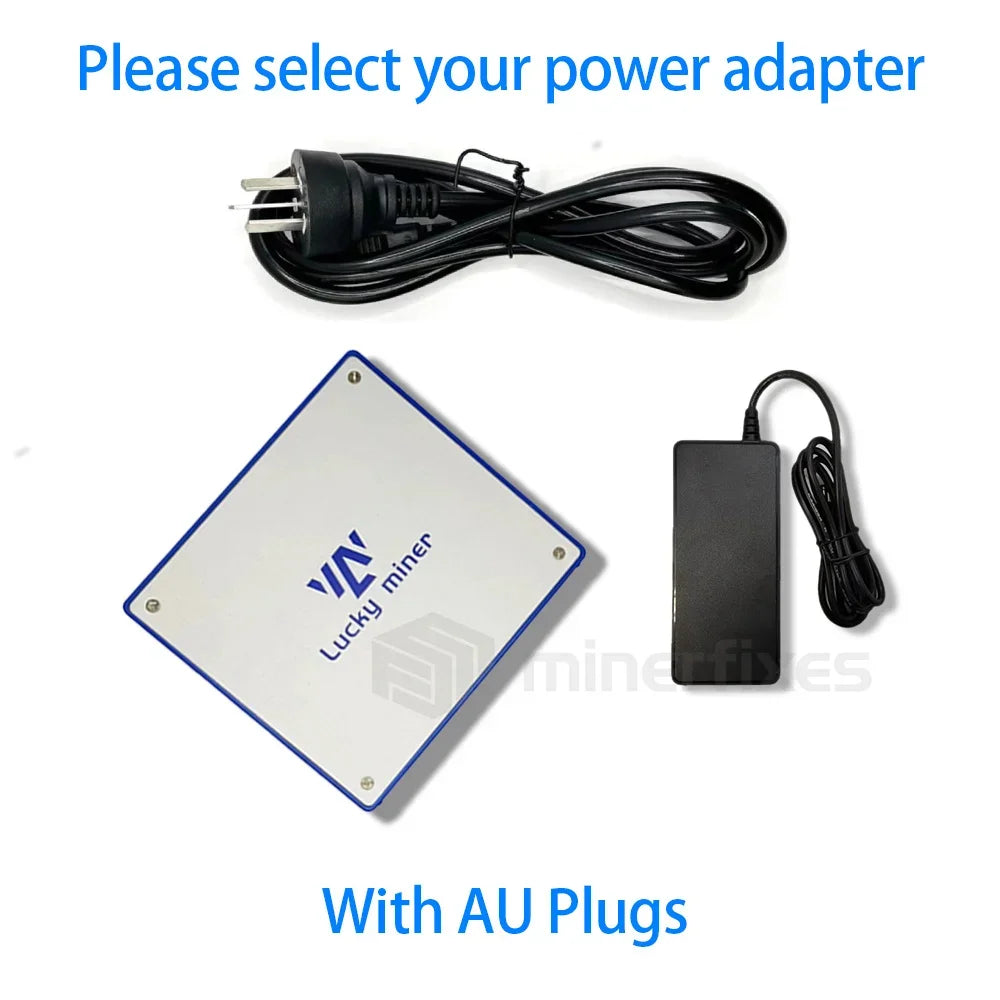 New Bitcoin Miner Bitaxe Lucky Miner LV07 1TH/S Hashrate Home WiFi Silent Miner BTC BCH DGB Mining Machine with 12V 5A PSU - Daisan Mart