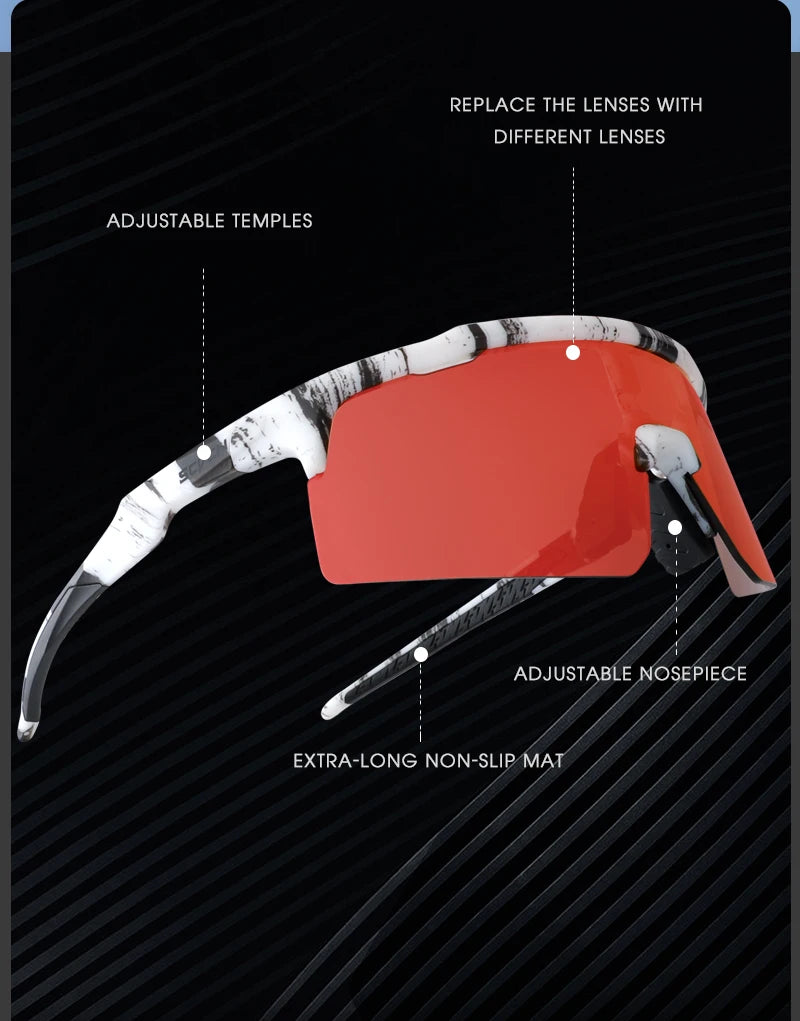 SCVCN Photochromic Sunglasses - Cycling, Sports, UV400 Protection