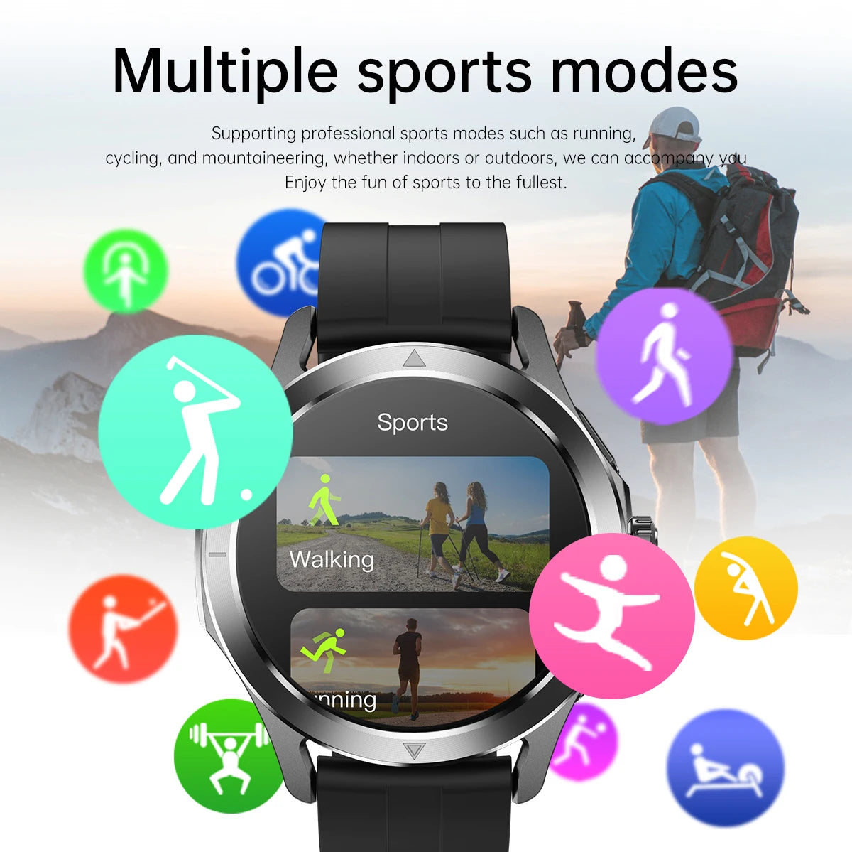 S4 Ultra 2025 Sports Smartwatch for Men.