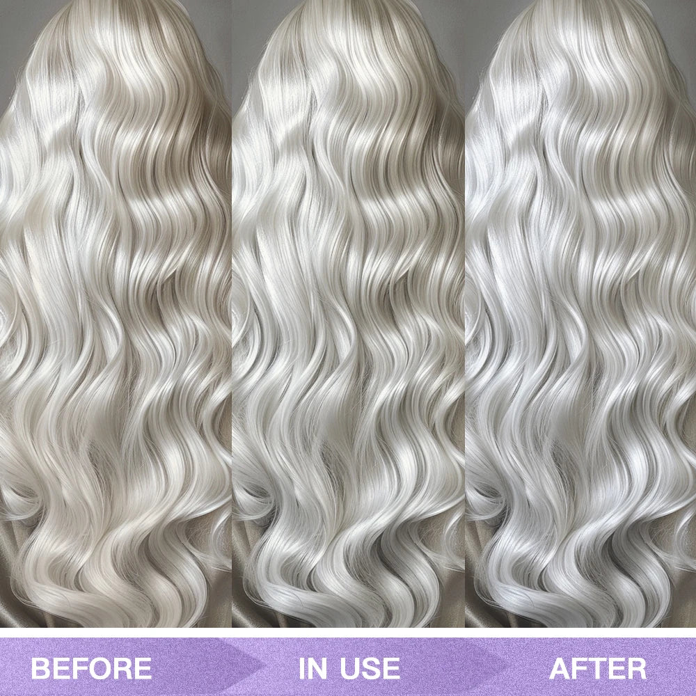 Purple Lock: Nourishing Blonde Hair, Flexible Gold and Silver Removal