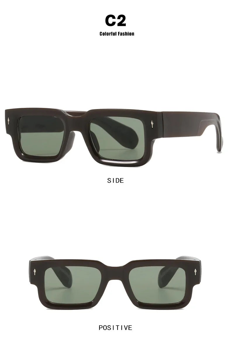 Arrow UV400 Luxury Unisex Classic Square Sunglasses