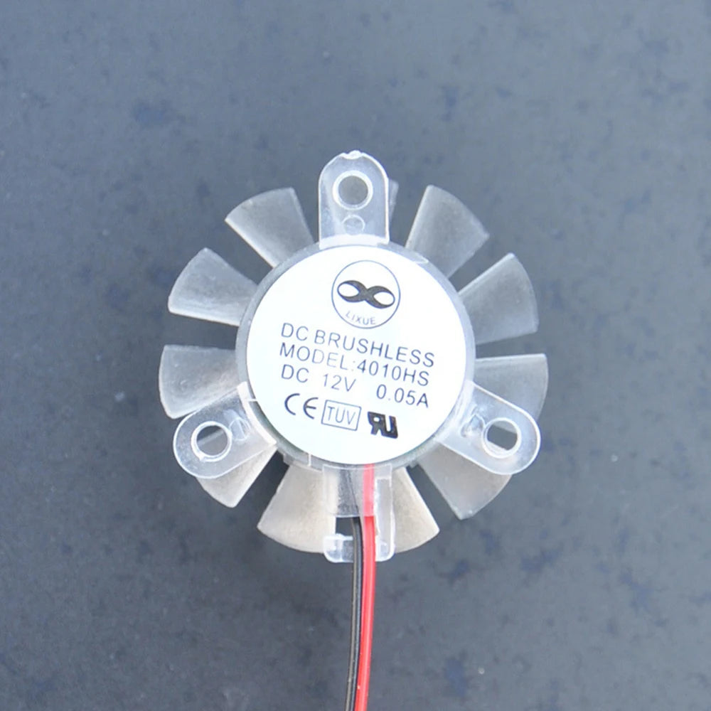 DC 12V 3D Printer Cooling Fan 4010 Mini Fan 40mm Diameter VGA Fan for Computer Printer DVR Small Appliances Series Repair Parts