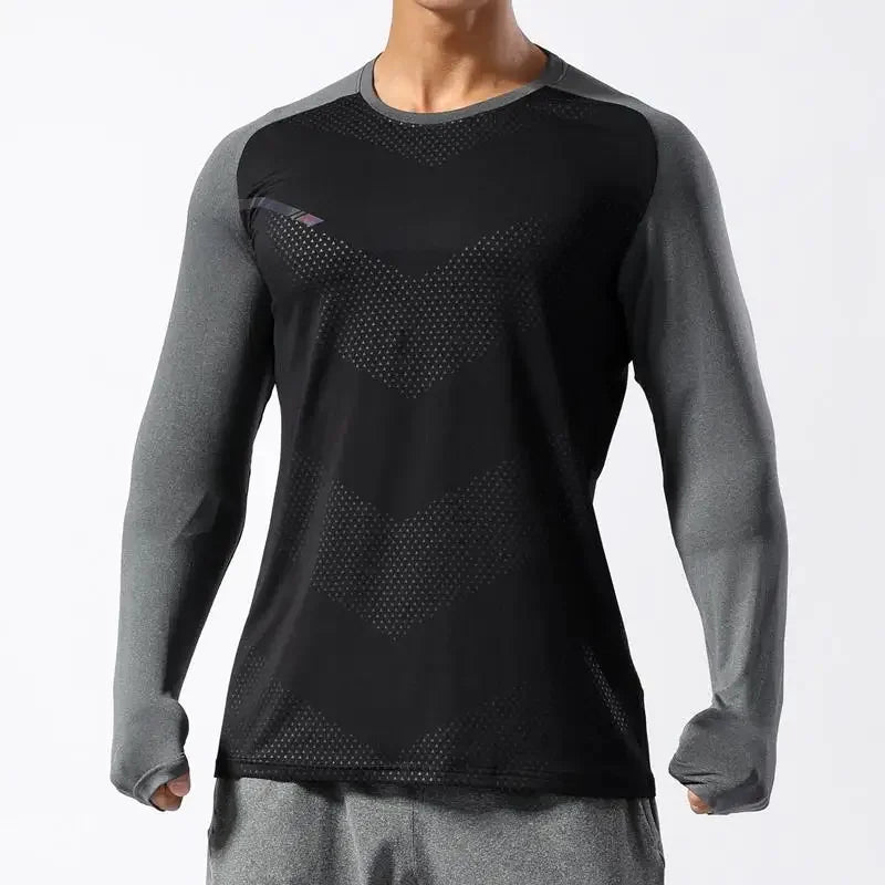 Áo Thể Thao Nam Dài Tay Co Giãn Nhanh Khô Y2K Fitness - Daisan Mart