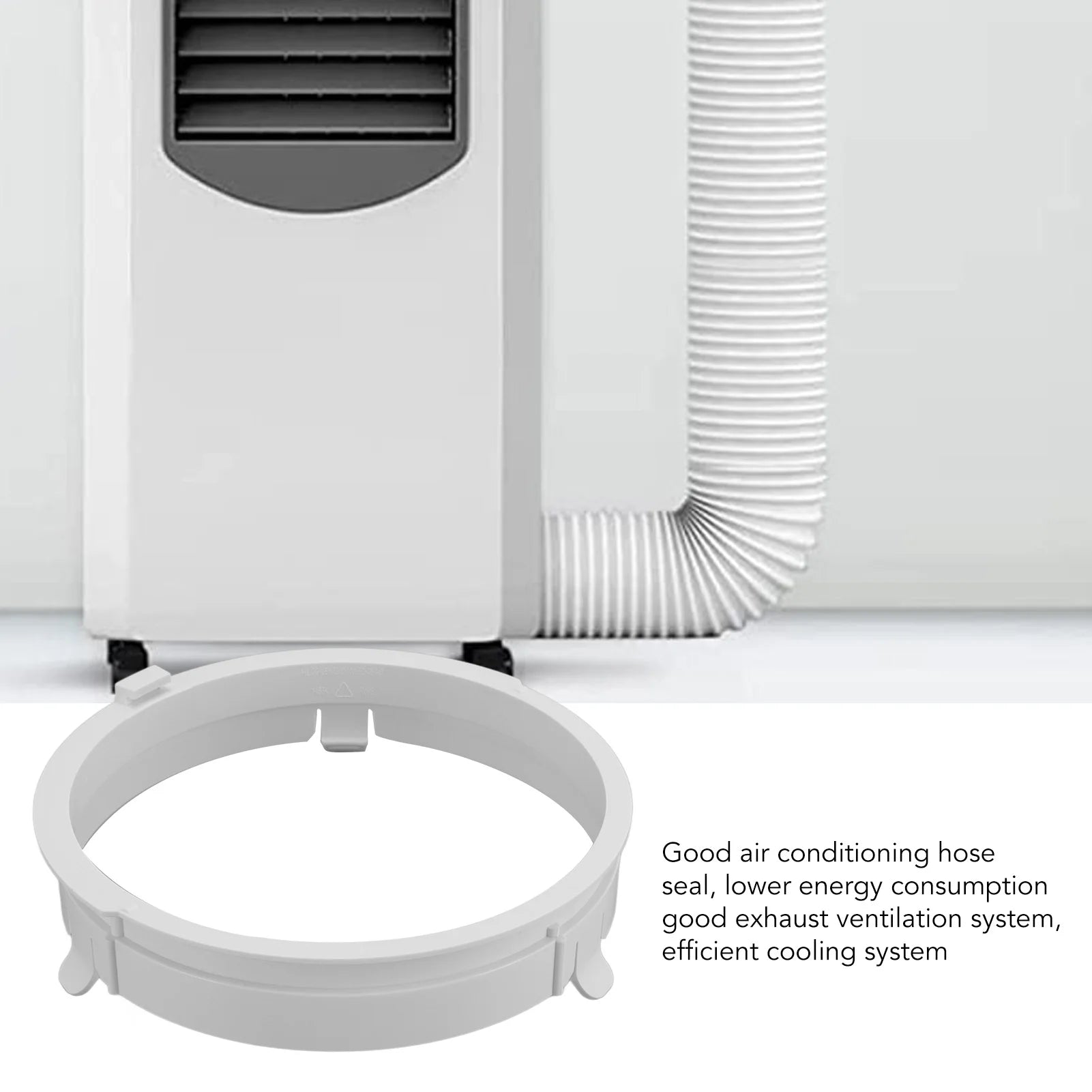 Conditioner Hose Connector Conditioner Exhaust Duct Interface Efficient Cooling System Washable Adjustable for Room