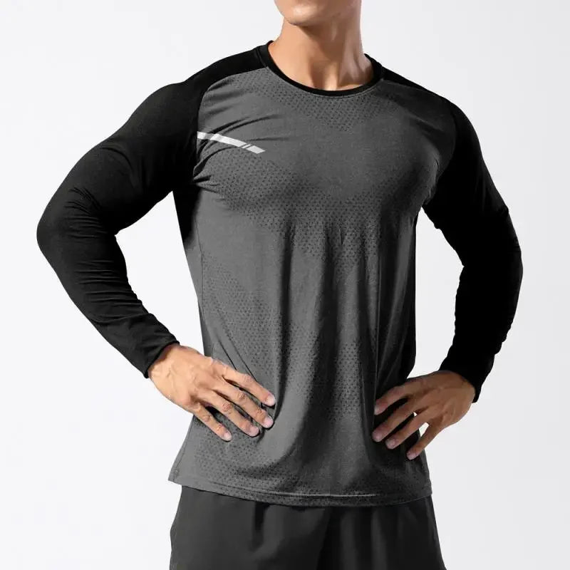 Áo Thể Thao Nam Dài Tay Co Giãn Nhanh Khô Y2K Fitness - Daisan Mart