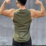Men's Quick Dry Sleeveless Summer Sports T-Shirt