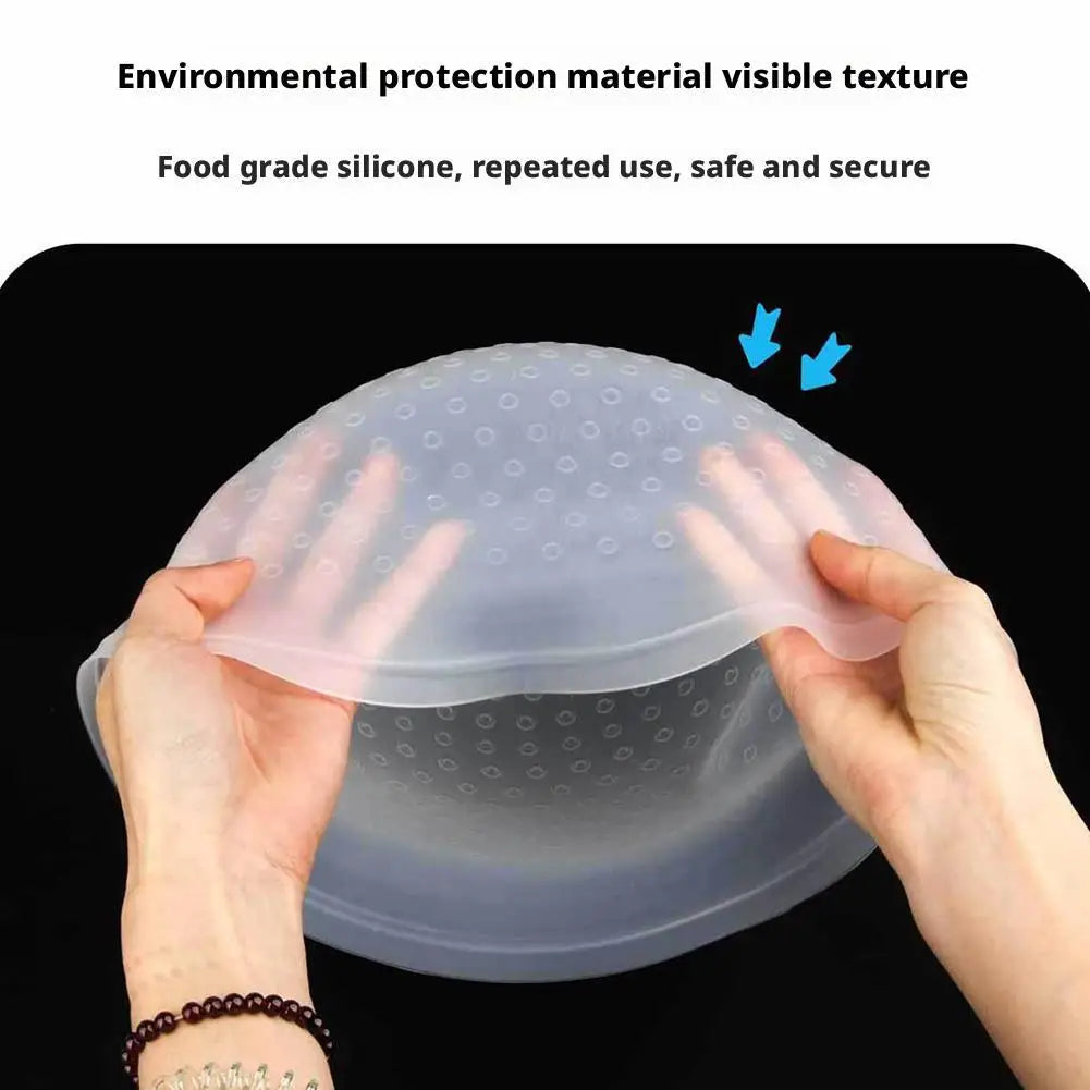 Silicone Hair Dye Cap with Needle for Salon Use