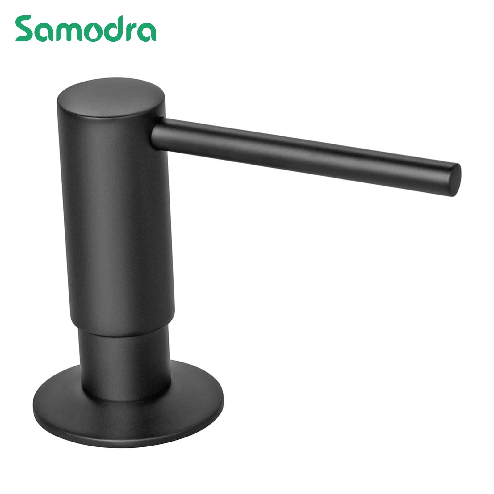 Samodra: 500ML Black Soap Dispenser For Kitchen