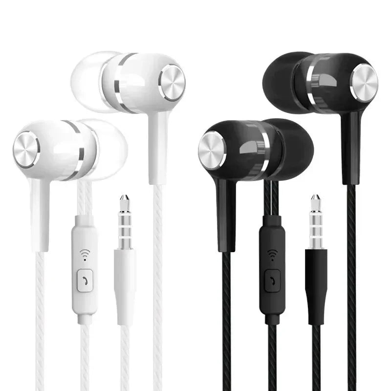 HIFI Sports Headphones Strong Bass with Mic 3.5mm