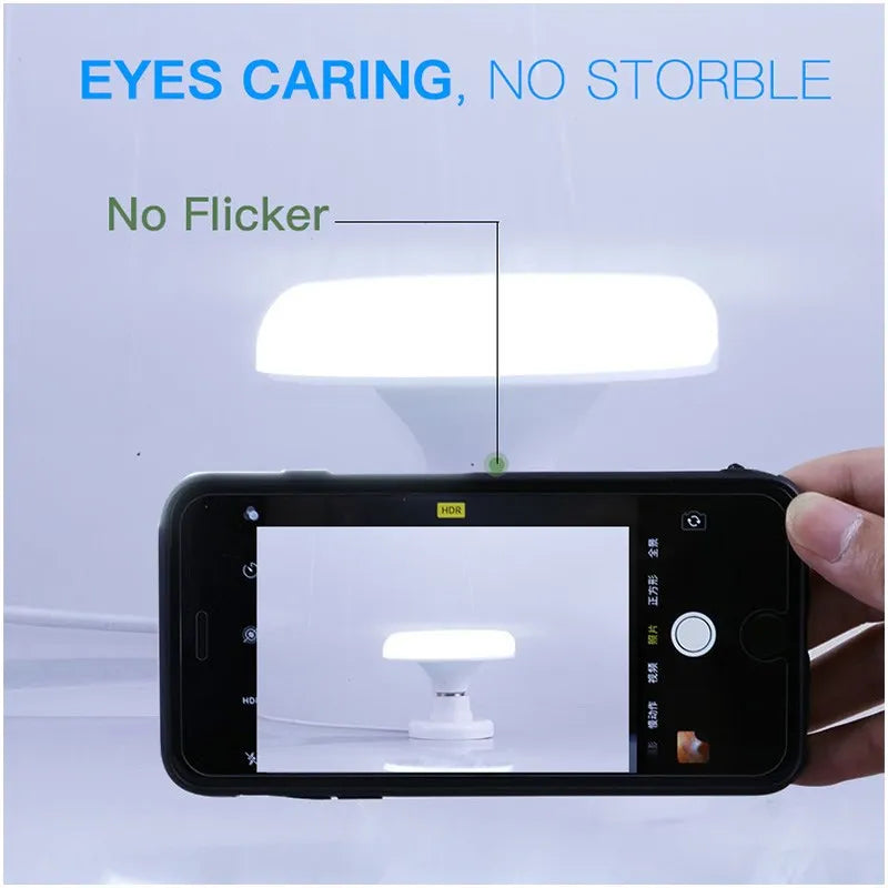 Super Bright Round LED Lamp E27 For Bedroom &amp; Kitchen