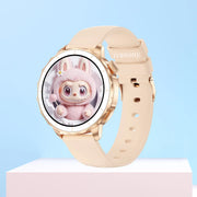 Smart Watch Women Hebrew 4GB/ROM Memory Bluetooth Network Sharing Whatsapp Messgae Reply Map Navigation Amoled Screen Smartwatch