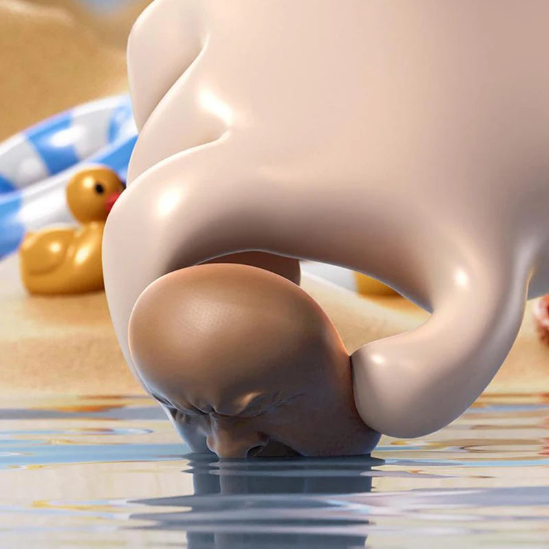 Tea Pet Tea Pet Water Sprayer Little Head Tea Easy To Fill Water Soaker Toys Plastic Ugly Teapot Water-Sprinkler Toy Boys Girls