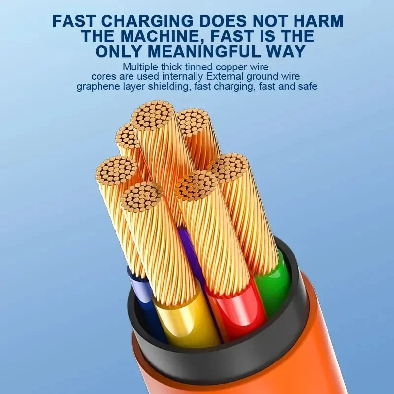Cáp Sạc Nhanh 120W 7A USB-C Xoay 180° Cho Game Redmi - Daisan Mart