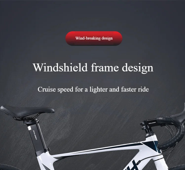 28C*60mm Road Bike 18 Speed ​​Line Pull Disc Brake Gravel Bike Quick Disassembly Lightweight Road Racing bicicleta Teenager Women