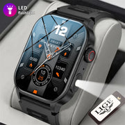 LIGE 2.01 Smart Watch Bluetooth Call Health