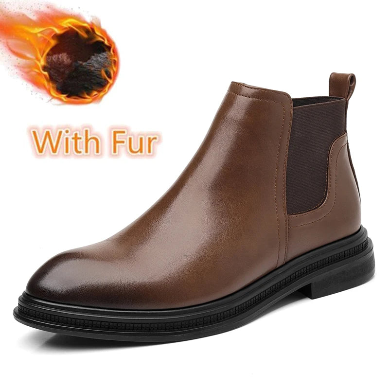 Men's Chelsea Boots - Soft Leather - Luxurious &amp; Elegant