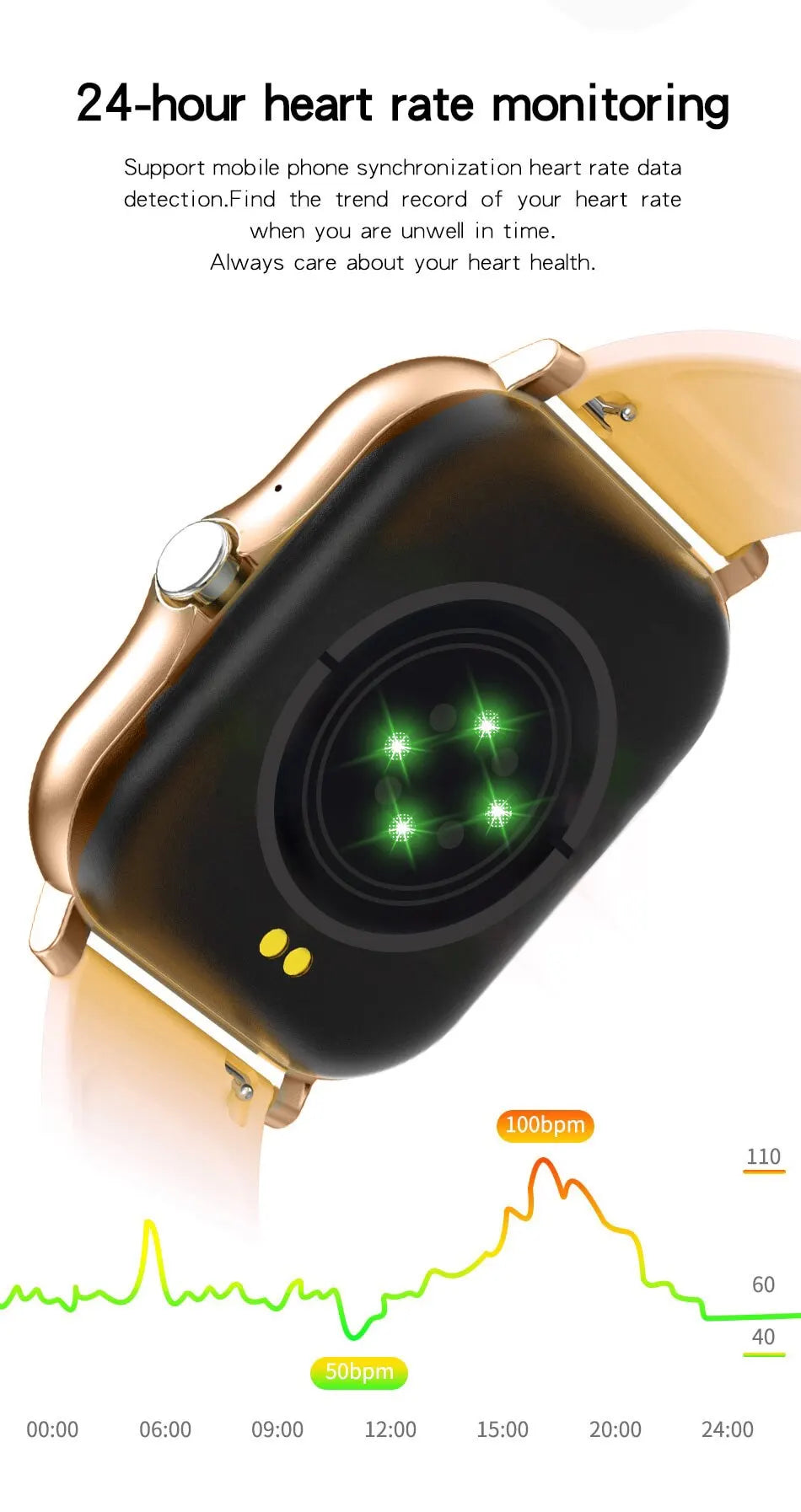 Đồng hồ thông minh GPS Thể thao Cảm ứng Bluetooth