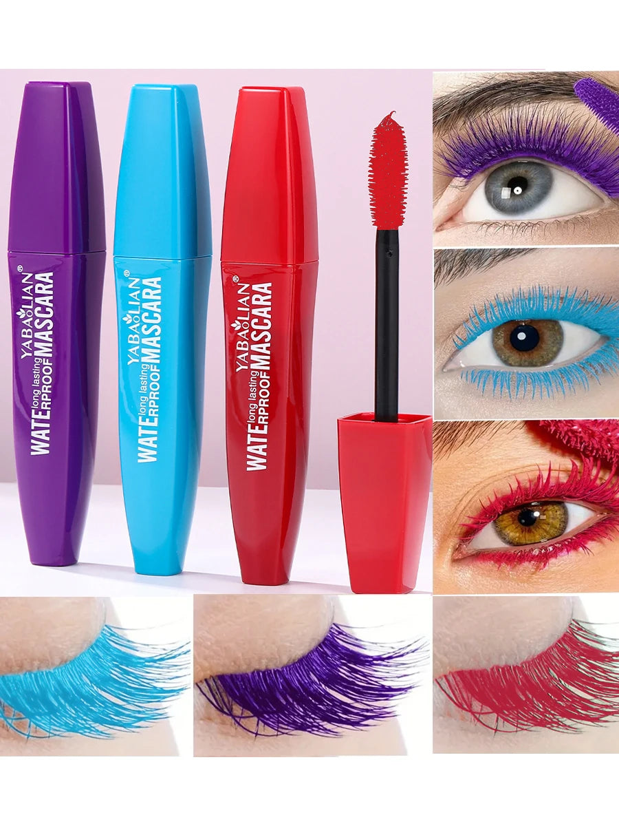 Mascara Chống Nước Đậm Màu, Cong Dày, Lâu Trôi
