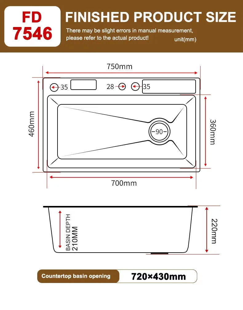 Chậu Rửa Bát Tự Động 304 Đen Nano Vòi Thác Kép Piano - Daisan Mart