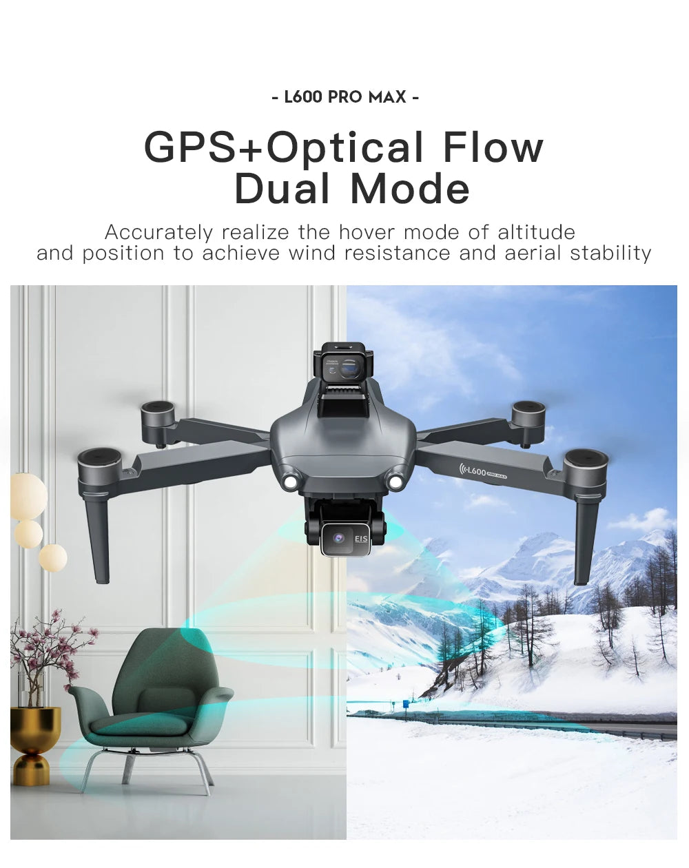 L600 Pro MAX/Pro GPS Drone 4K Professional HD Camera 3-axis gimbal Aerial 5G Wifi Obstacle Avoidance Brushless FPV RC Quadcopter