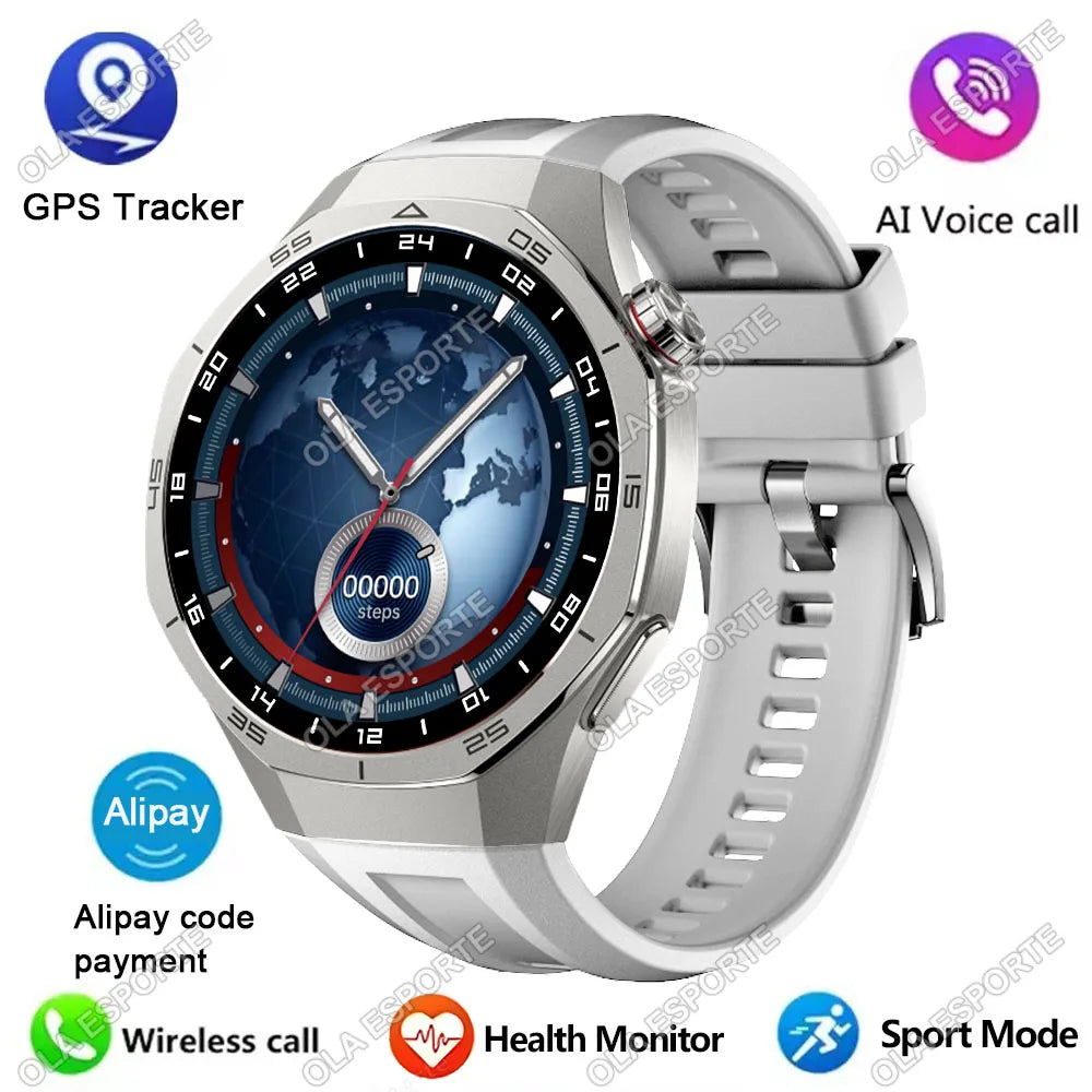 Đồng Hồ Thông Minh 2025 Nam Watch Pro AMOLED GPS NFC