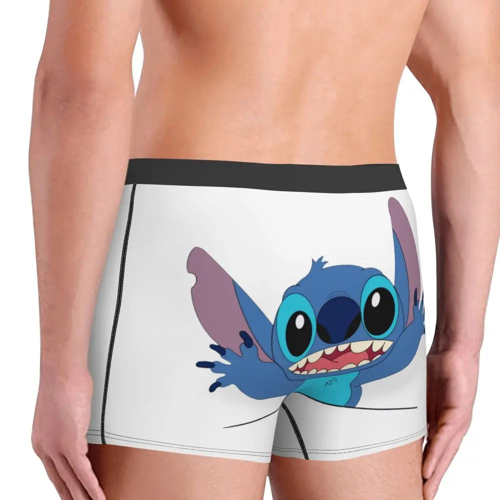 Quần Sịp Nam Lilo Stitch Thoải Mái Phong Cách Anime